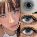 Popxstar 1 Pair Color Contact Lenses for Eyes Anime Makeup Accessories Comic Tears Cosplay Lense Blue Lenses Green Eye Lenses