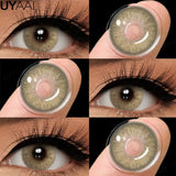 Contact Lenses NEW Color Contact Beauty Eye Color Lenses Colorcon Water Light Brown Eye Lenses Gray Natural Contact Lenses