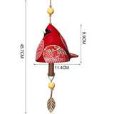 Popxstar  Ceramic wind chimes auspicious hanging decoration Chinese wind chimes creative home birthday gift