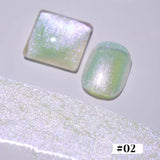 popxstar 12ML Gel Polish Kit- Mint Mambo Collection, Milky Blue & Frosted Ice, 2025 Viral Nail Art Supplies for Summer Vacations