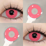Cosplay Contact lenses Cosmetics Colored Pupils Halloween Cosplay Makeup Black Contact Lenses White Lenses Big Eyes 14.5mm