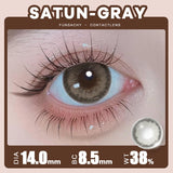 Popxstar   Colored Lenses 1pair Brown Natural Eye Makeup Contacts Gray Pupils Blue Green Lens Yearly Fashion Cosmetics SoftLens