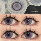 1 Pair Korean Lenses Color Contact Lenses For Eyes with Degree Myopia Green Lenses High Quality Fashion Beauty Pupil