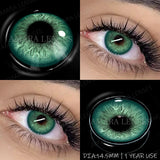 Popxstar  1 Pair NEW Colored Pupils Makeup Green Contact Lenses Beauty Women Colored Pupils Cosmetic Brown Natural Pupils