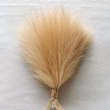 Popxstar 10Pcs Artificial Pampas Grass Bouquet For Home Wedding Decoration Party Room Decor Bedroom DIY Flower Wall Vase Fake Plant Reed