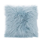 Popxstar  Cute Nordic Plush Pillowcase Wool Faux Fur Throw Pillows Ins Sofa Furry Long Hair Pillow Princess Cushion Bed Sofa Decor