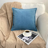 45x45cm High Quality Pillow Case Pillow Case Light Luxury Nordic Home Pillowcase Sofa Plush Cushion 21 Color Pillow Case