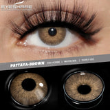 2pcs Natural Black Contact Colored Contact Lenses for Eyes Brown Makeup Lenses Yearly Gray Beautiful Pupils Blue Lens