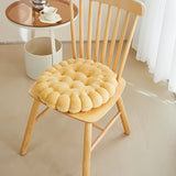Popxstar  Large Biscuit Shape Plush Cushion,Soft Creative Pillow Chair Seat Pad, Decorative Cookie Japanese Tatami Back Cushion