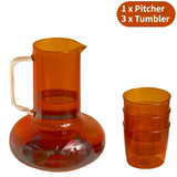 Popxstar 54oz Water Pitcher Glass Pitcher Tea Kettle Large Pitcher GlassTeapot Carafe Cold Juice Iced Drinking Jug for Boiling Water