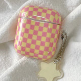 Popxstar Simple Striped Grid Suitable For Apple Earphone Protective Case Airpodspro2 Wireless Bluetooth Earphone Case