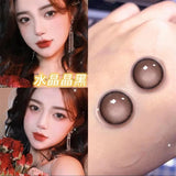 Popxstar  Natural Fashion Color Contact Lenses Men Prescription Myopia Lenses and Eye Contact Color Cosmetics 1pair/2pcs Free Shipping