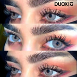 Popxstar  Contact Lenses 2Pcs Blue Green Contact Lenses Color Permanent Makeup Machine Changing Pupil and Eyes Color Fashion Lenses