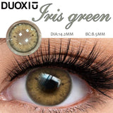 Popxstar  1 Pair Contact Lens with Colorful Degree Brown Lens Eyes Colored Graduated Pupils Circle Lenses Beauty Lenses Natural New