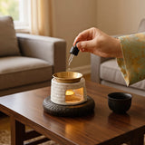 Popxstar  Ceramic Incense Burners Home Essential Oil Candle Holders Wax Melt Burners Warmer Melter Yoga Meditation Home Aromatherapy Gifts