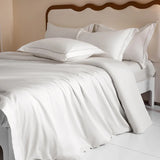 Popxstar  1000TC Egyptian Cotton Embroidery Luxury Duvet Cover, 1Pc Comforter Cover Solid Color Queen King Size Bed Cover Quilt Cover