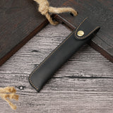 Popxstar Retro Fountain Pen Case Genuine Leather Handmade Pencil Bag Pen Cover Stationery Creative Protective Cover School Supplies