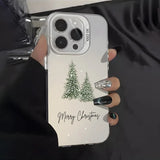 Christmas Tree Aesthetic Autumn Decorative IMD Phone Case For Xiaomi Redmi 14C 13C Redmi Note 14 13 12 Pro Plus 12S 11 10 Cover