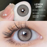 Popxstar 1 Pair NEW Colored Contact Lenses Green Eye Lenses Natural Brown Lens Fast Delivery Green Eye Lens Yearly Contacts Lens