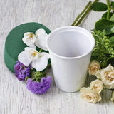 Popxstar Oasis Wet Foam Cylinders Floral Mud Flower Foam Brick Wedding Flower Holder Handle Bridal Foam Roses Flowers Home Decoration