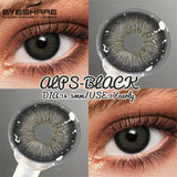 2pcs Natural Gray Contacts Colored Contact Lenses for Eyes Blue Eye Makeup Lens Brown Eyes Contact Yearly Green Lenses