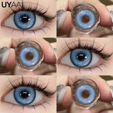 Cosplay Contact lenses Cosmetics Colored Contact Lenses Makeup Cosplay Red Lenses White Lenses Big Eyes Blue Contact Lense