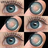 Popxstar 1 Pair Color Contact Lenses for Eyes Blue Pupils Brown Natural Lenses High Quality Green Color Eye Lens Cosmetic Colorcon