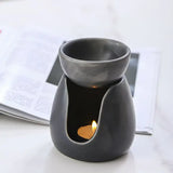 Popxstar  Ceramic Essential Oil Burners Waxes Melt Burners Warmer Tealight Candle Holders Ornament Home Tabletop Decoration Yoga Spa Gifts