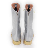 Popxstar Zoey Cosplay Shoes Silvery Boots Game KPop Role Play Performance Props For Women Girls
