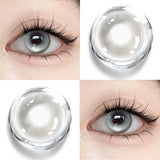 Popxstar  1Pair Korean Contact Lenses for Eye with Prescription Myopia Blue Fashion Green Lenses Beauty Pupils Lenses Natural Lens