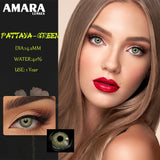 Popxstar  Myopia Lenses 0~-8.0 Degree 1 Pair Color Contact Lenses for Eyes Lenses Prescription Lenses Diopter Contact Lenses