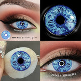 1Pair Halloween Cosplay Color Contact Lenses Eye Anime Lenses Color Contact Lenses Eye Color Lenses