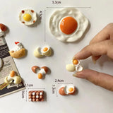 Popxstar 11pcs Miniature Mini Egg Fridge Magnet Home Decoration Photo Message Fixed Magnet
