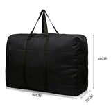 Popxstar 1pc Extra Large Waterproof Moving Luggage Bags Laundry Shopping Bag Non-woven Fabric Cubes 80*48*25cm Home Storage Packing Tool
