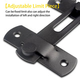 Popxstar Stainless Steel Hasp Latch Lock Sliding Door Window Cabinet Locks Home Hotel Security Latch Pull Cabinet Latch Home Hardware