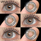 Popxstar 1 Pair Color Contact Lenses for Eyes Blue Pupils Brown Natural Lenses High Quality Green Color Eye Lens Cosmetic Colorcon