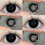 Popxstar  1 pair New Purple Halloween Colored Contact Lenses Beauty Myopia Lens for Eyes Fashion Big Eye Lenses Natural Blue Lenes