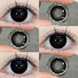 Popxstar  -1 pair New Purple Halloween Colored Contact Lenses Beauty Myopia Lens for Eyes Fashion Big Eye Lenses Natural Blue Lenes