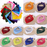 Popxstar NEW Cashew flowers Hip Hop Printed Bandana Men Women Outdoor Headbands Band Wrist Wraps amoeba Scarves Christmas gift