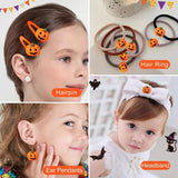 Popxstar 20/10Pcs Halloween Resin Pumpkin Miniatures Mini Flatback Charms Pumpkin Halloween Party Home Table Decoration DIY Crafts Gift