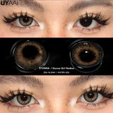Popxstar Colored Contacts Lenses Natual Pupils for Eyes Natural Look Eye Contacts Grey Fashion Lenses Beauty Green Eye Color Lens
