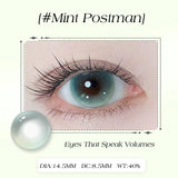 1 Pair New Korea Myopia Color Contact Lenses for Eyes Degree Green Natural Lenses High Quality Soft Lenses
