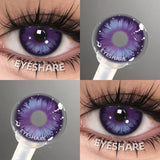 Popxstar  1 Pair Pink Cosplay Contact Lenses for Eyes Lenses Anime Lenses Anime Accessories Lenses Purple Lenses Red Lens