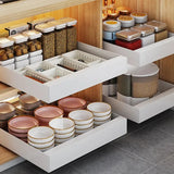 Popxstar Stainless Steel Cabinet Drawer Storage Rack Pull-out Storage Box Sink Organizer Stand for Cutlery the Kitchen Organization Home