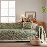 Multifunction Soft Sofa Towel Anti Cat Scratch Jacquard Thick Colored Flower Thick Sofa Cover for Living Room Sofa Blanket