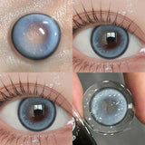 Popxstar  -New 1Pair Fashion Big Lenses Myopia Colored Contact Lenses for Eyes Beauty Blue Eyes Lenses Green Pupils Brown Grey Lens