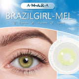 Natural Color Lens Eyes 2pcs Color Contact Lenses For Eye Blue Beauty Contact Lenses Eye Yearly Cosmetic Color Lens