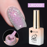 popxstar UR SUGAR 15ml Jelly Milky White Translucent Color Gel Polish Semi Permanent UV Gel Nail Art Soak Off Gel Varnish Latest Fashion