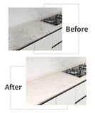 Popxstar 80CM Kitchen Oil-proof Sticker High Temperature Resistance Waterproof Self-adhesive Wall Stickers Wall Decor Kitchen Wallpaper