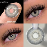 Big Eyes Black Lenses Natural Color Contact Lenses Blue Eye Lens Gray Beauty Pupil Yearly Green Colored Eyes Contacts